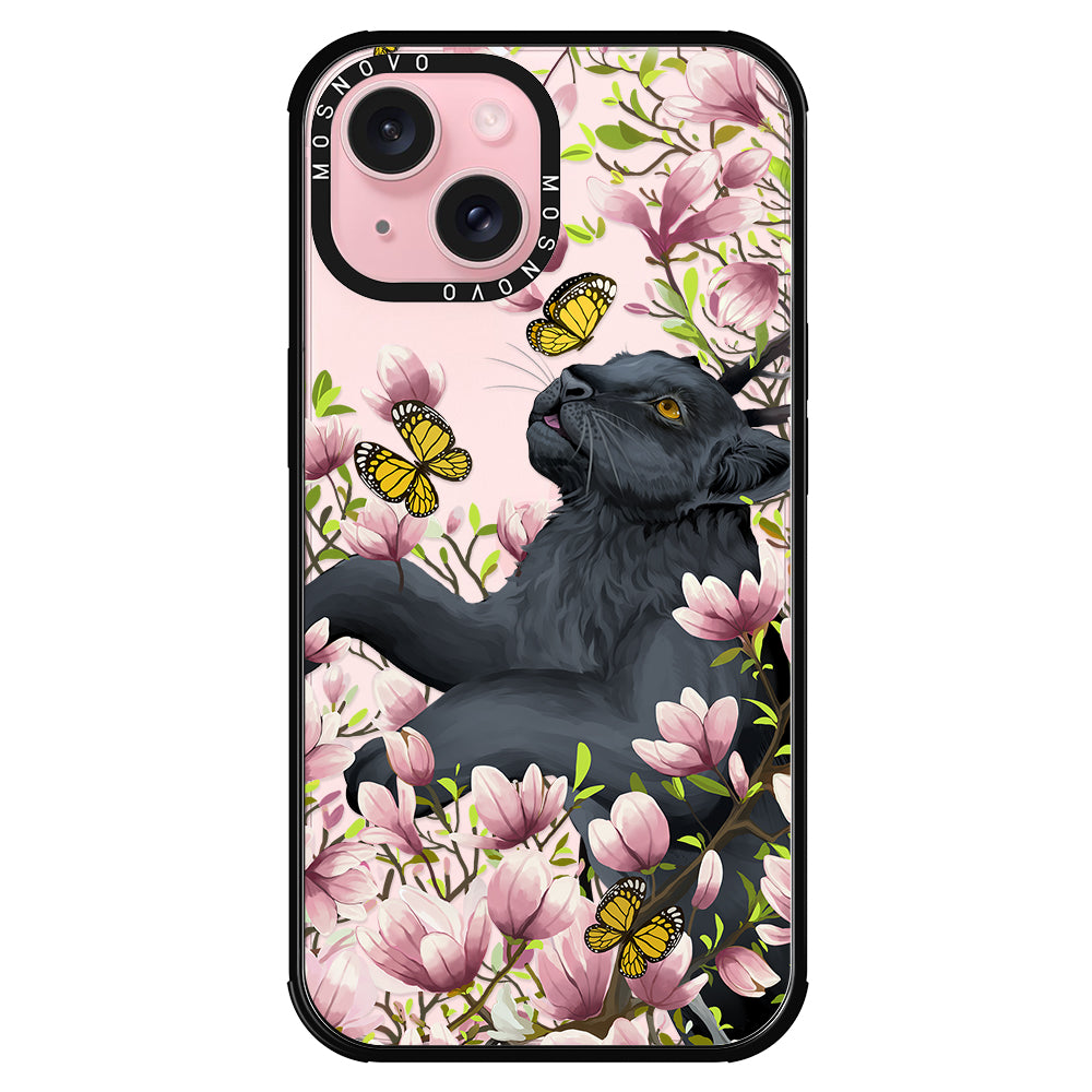 Black Panther Phone Case - iPhone 15 Case - MOSNOVO