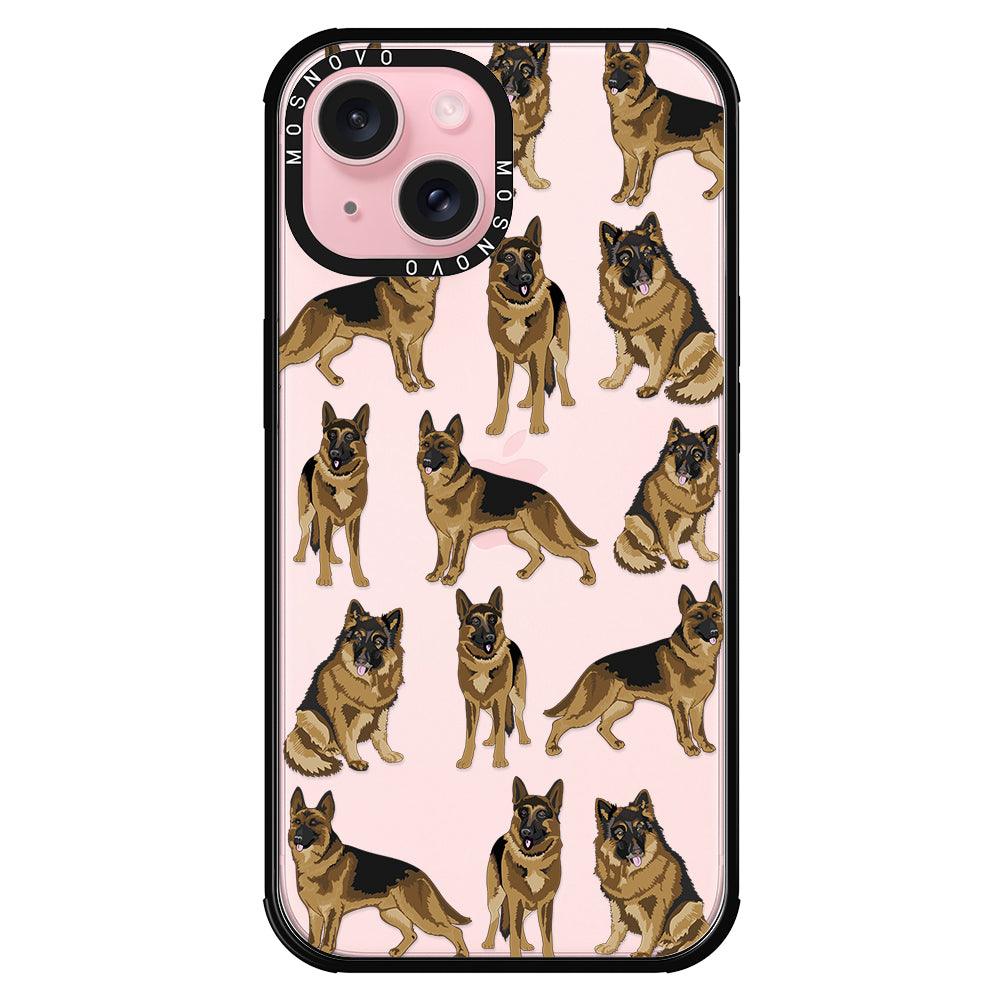 Shepherd Dog Phone Case - iPhone 15 Case - MOSNOVO