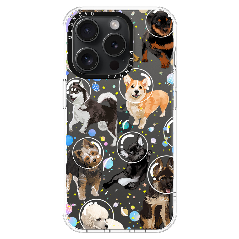 Space Dog Phone Case - iPhone 15 Pro Case - MOSNOVO