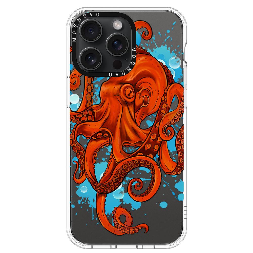 Octupus Phone Case - iPhone 15 Pro Max Case - MOSNOVO