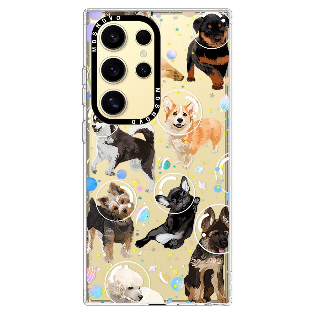 Space Dog Phone Case - Samsung Galaxy S24 Ultra Case - MOSNOVO