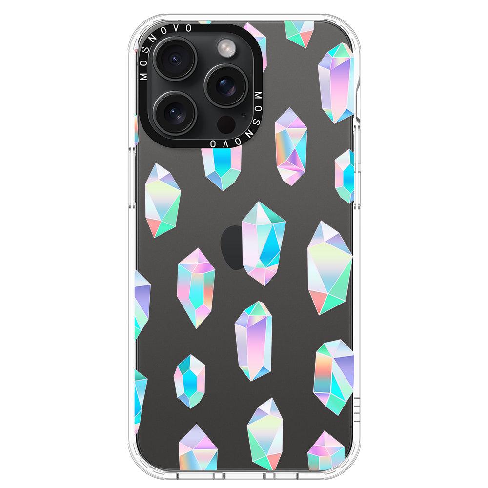 Gradient Diamond Phone Case - iPhone 15 Pro Max Case - MOSNOVO