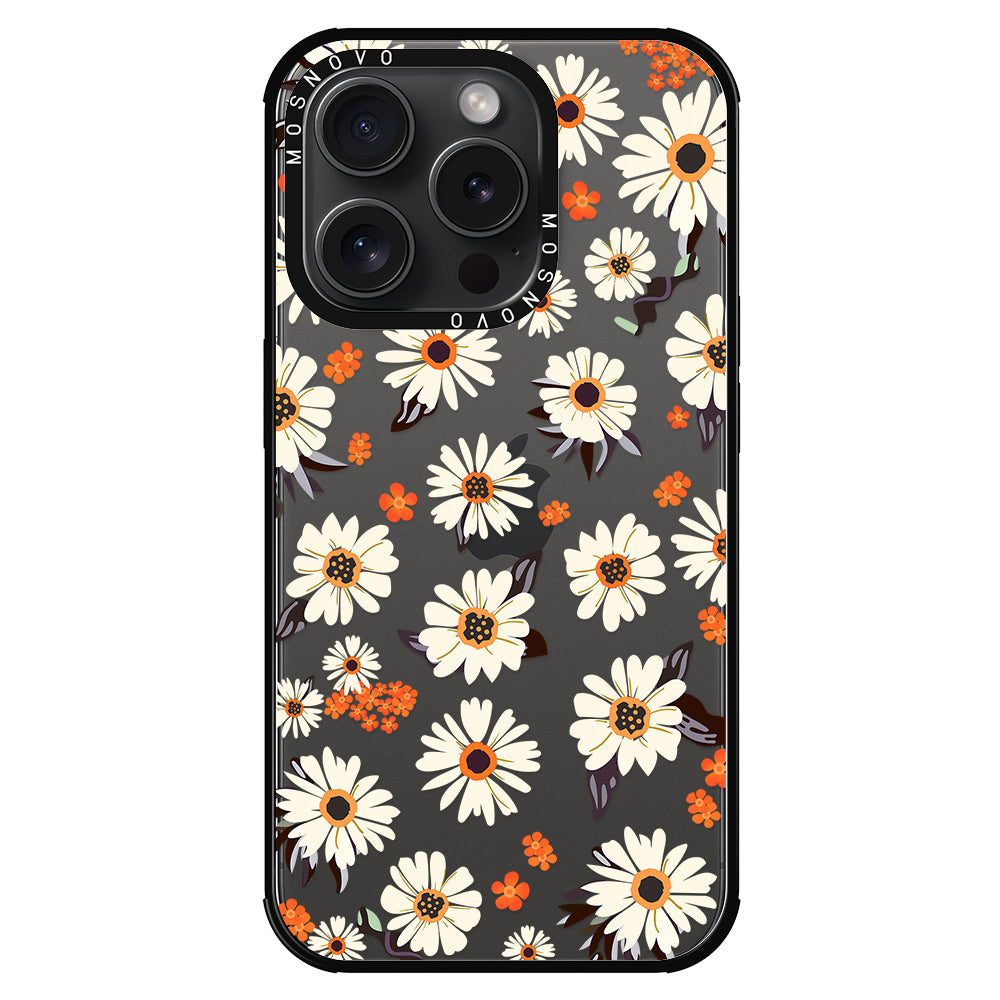 Spring Daisy Phone Case - iPhone 15 Pro Case - MOSNOVO