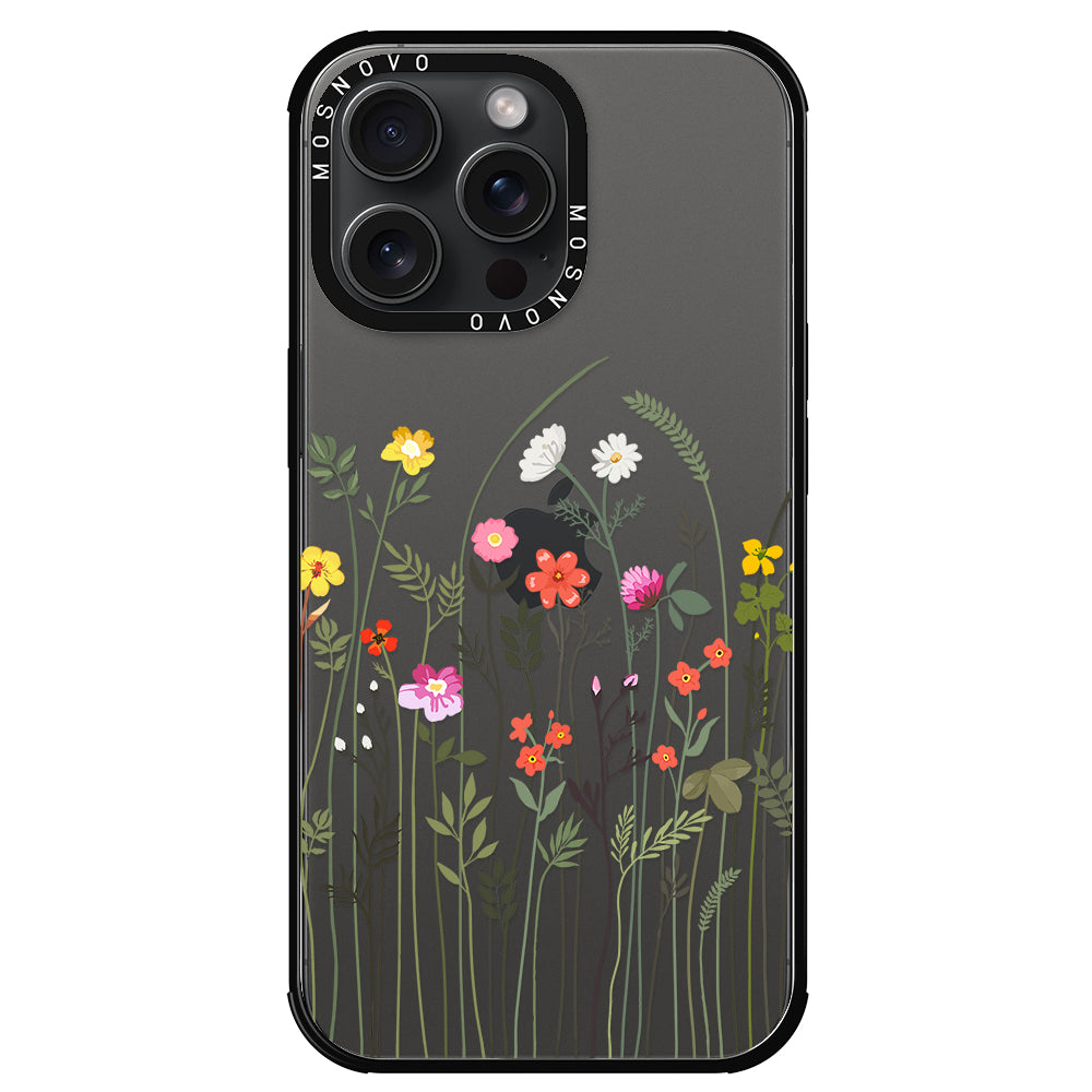 Spring Wildflower Phone Case - iPhone 15 Pro Max Case - MOSNOVO