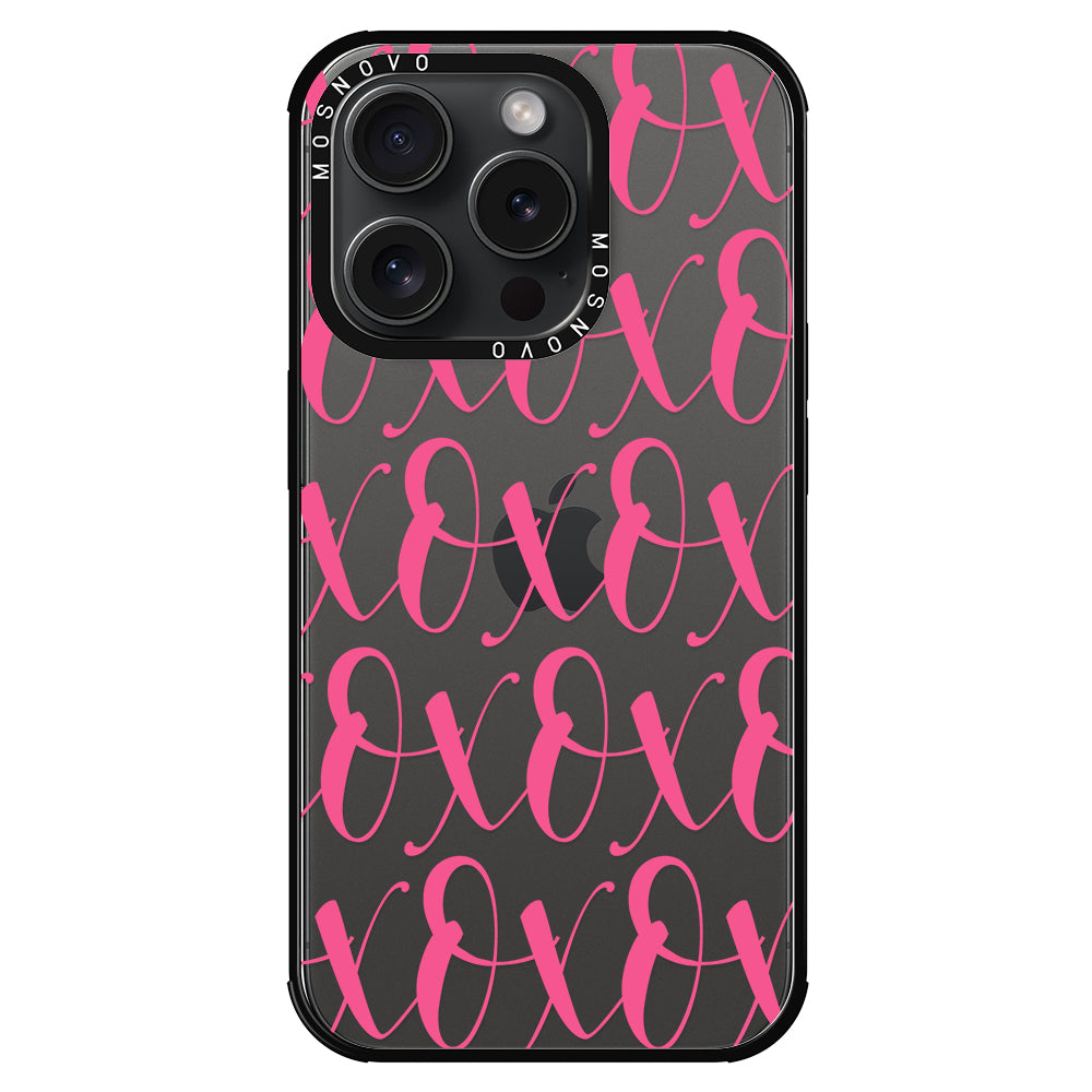 XOXO Phone Case - iPhone 15 Pro Case - MOSNOVO