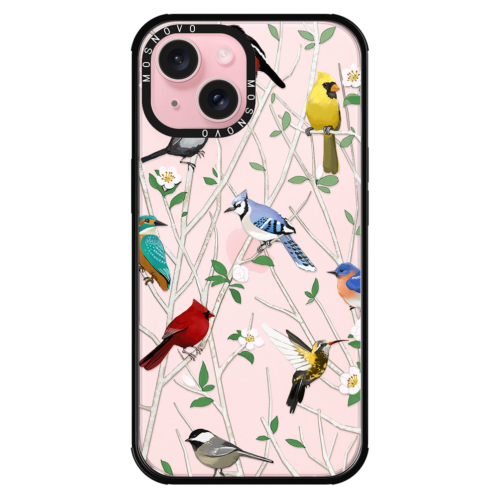 Wild Bird Phone Case - iPhone 15 Plus Case - MOSNOVO