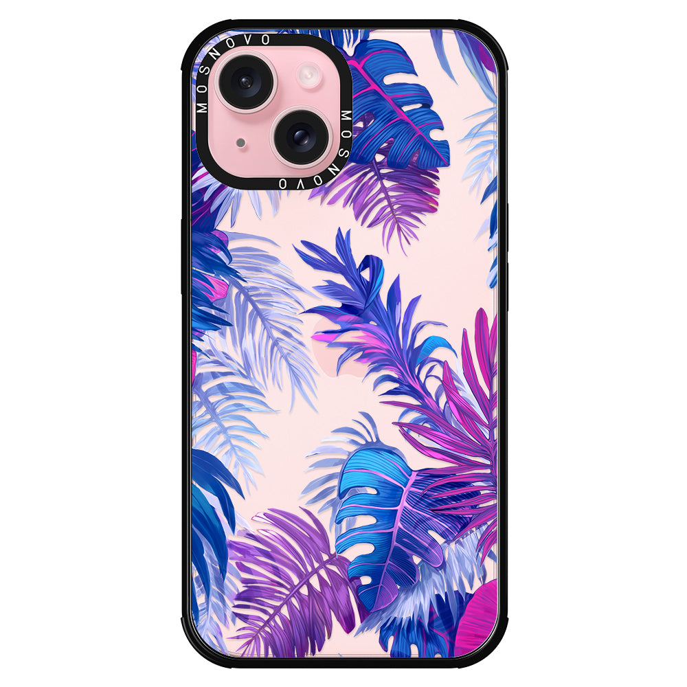 Fancy Palm Leaves Phone Case - iPhone 15 Case - MOSNOVO