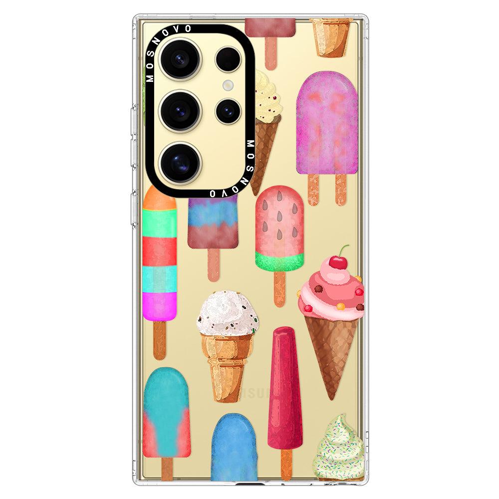 Ice Cream Phone Case - Samsung Galaxy S24 Ultra Case - MOSNOVO