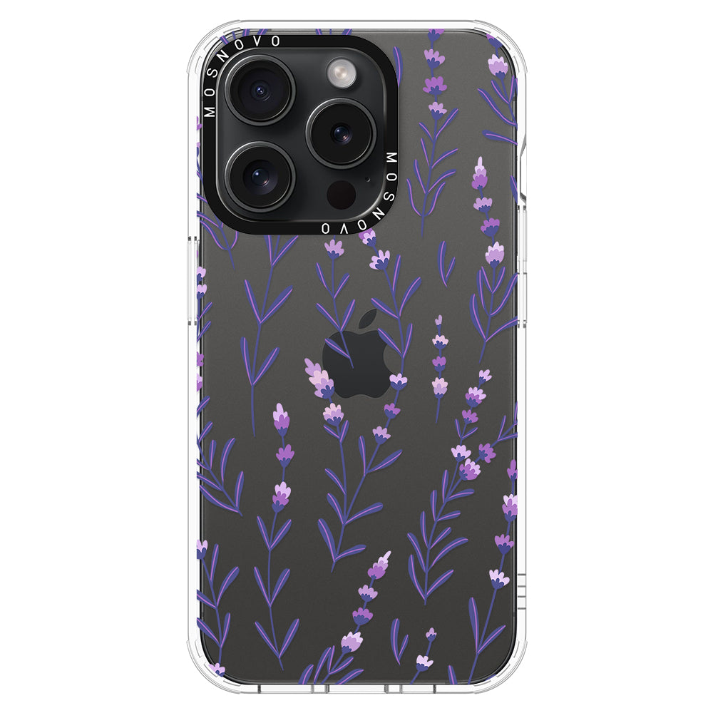 Lavenders Phone Case - iPhone 15 Pro Case - MOSNOVO