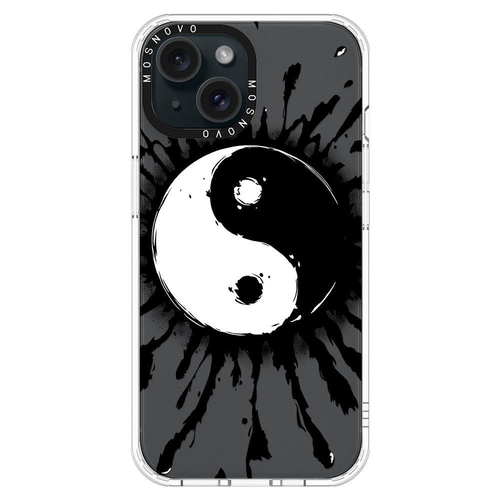 Ying Yang Phone Case - iPhone 15 Plus Case - MOSNOVO