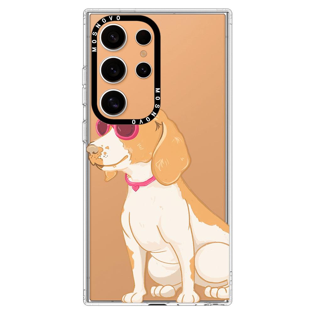 Cute Beagle Phone Case - Samsung Galaxy S24 Ultra Case - MOSNOVO