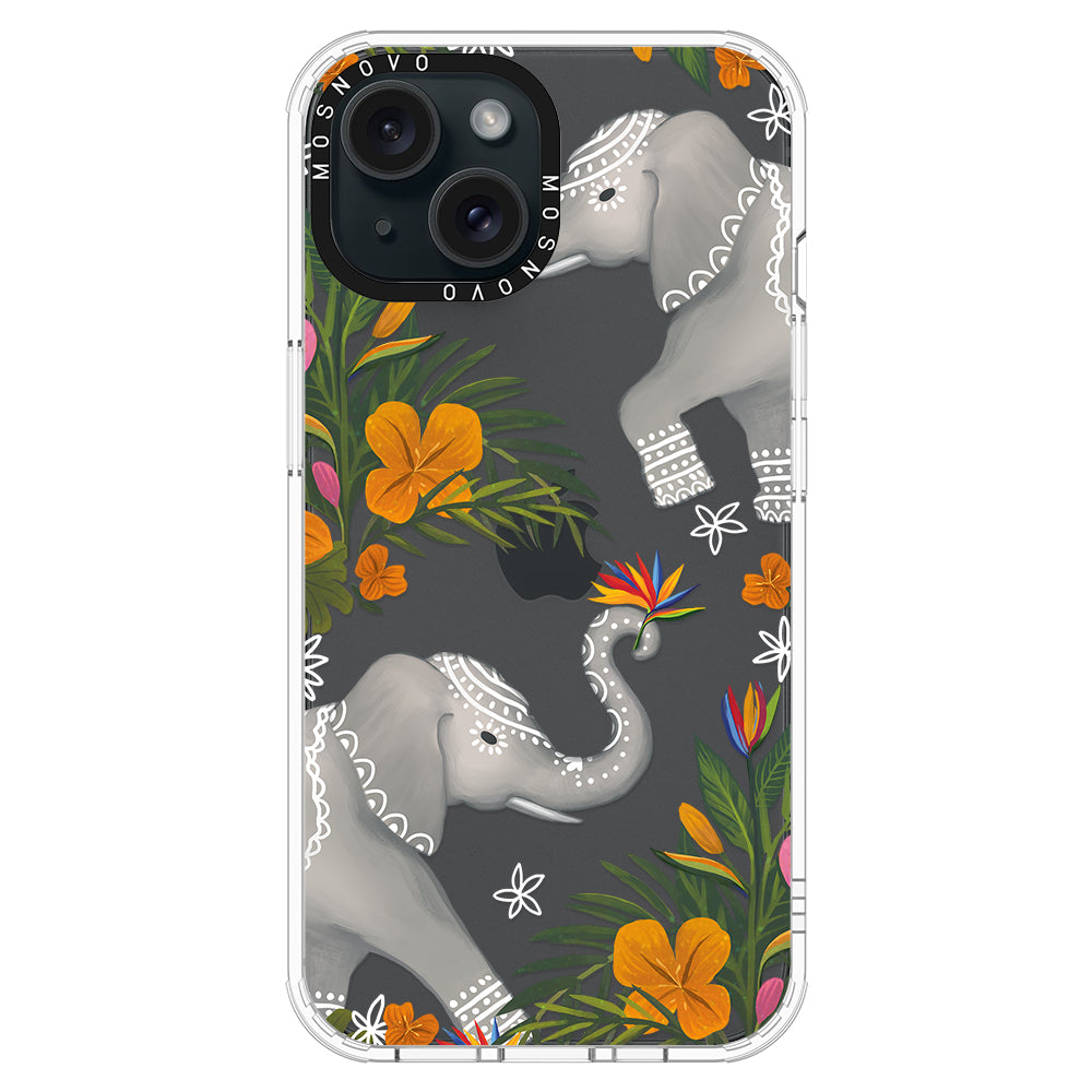 Elephant Phone Case - iPhone 15 Case - MOSNOVO