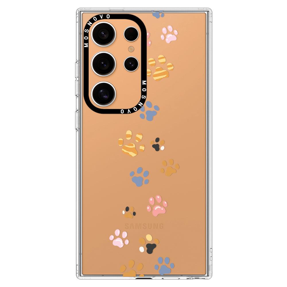 Animal Paw Phone Case - Samsung Galaxy S24 Ultra Case - MOSNOVO