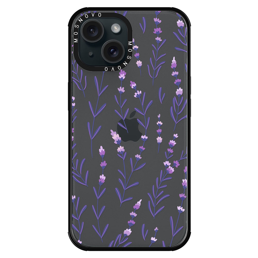 Lavenders Phone Case - iPhone 15 Case - MOSNOVO