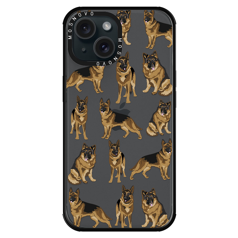 Shepherd Dog Phone Case - iPhone 15 Case - MOSNOVO