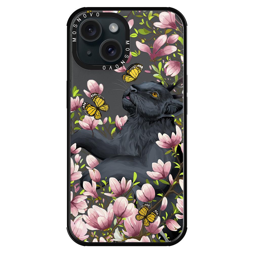 Black Panther Phone Case - iPhone 15 Case - MOSNOVO