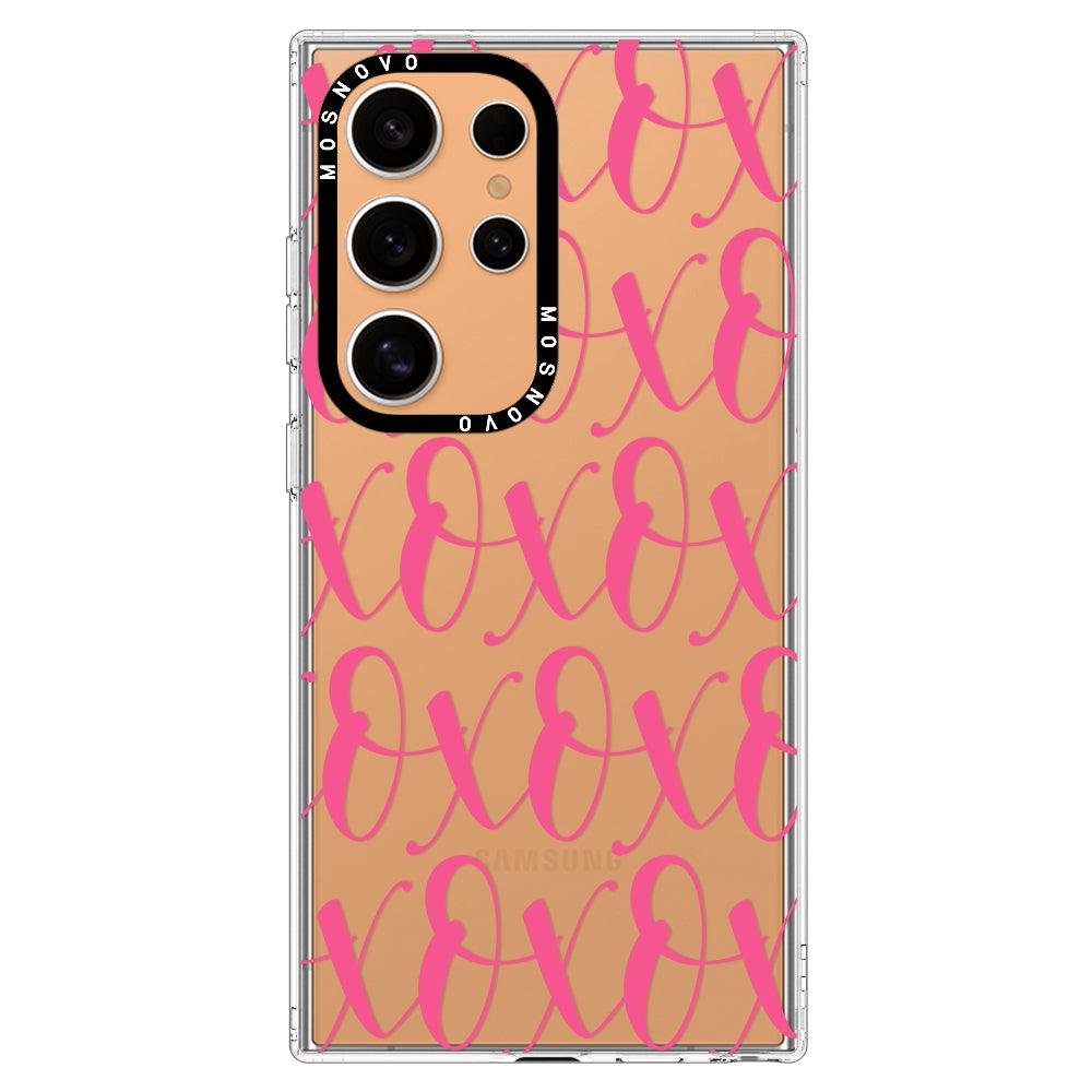 XOXO Phone Case - Samsung Galaxy S24 Ultra Case - MOSNOVO