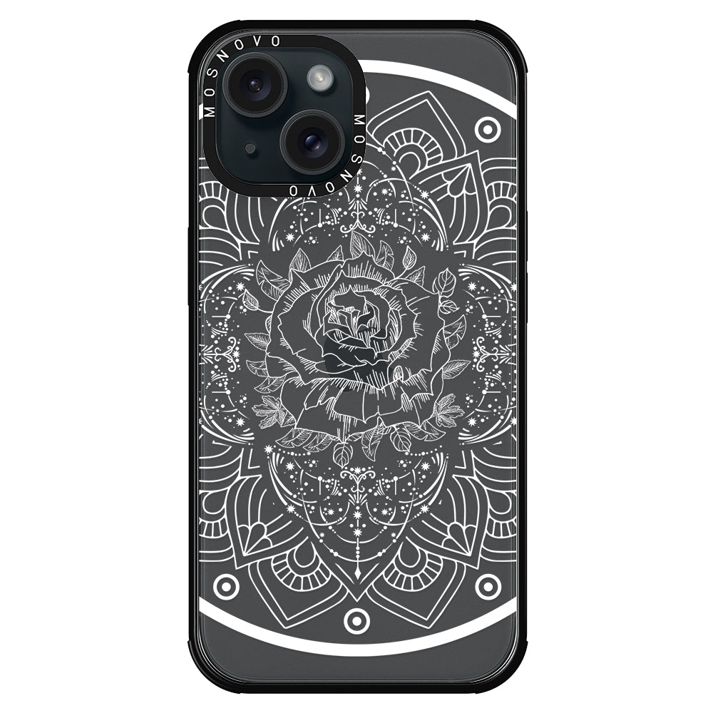 Rose Art Phone Case - iPhone 15 Plus Case - MOSNOVO