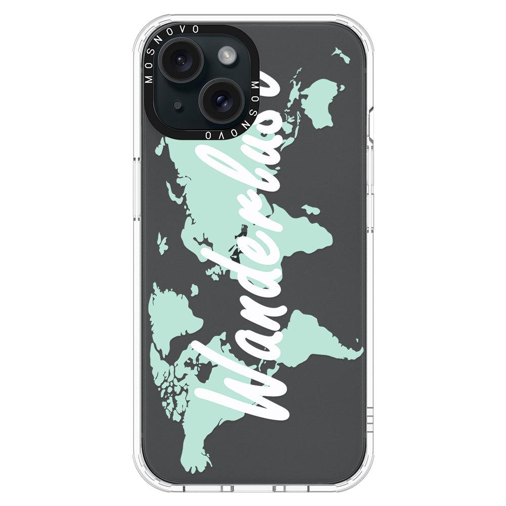 Wanderlust Phone Case - iPhone 15 Case Clear