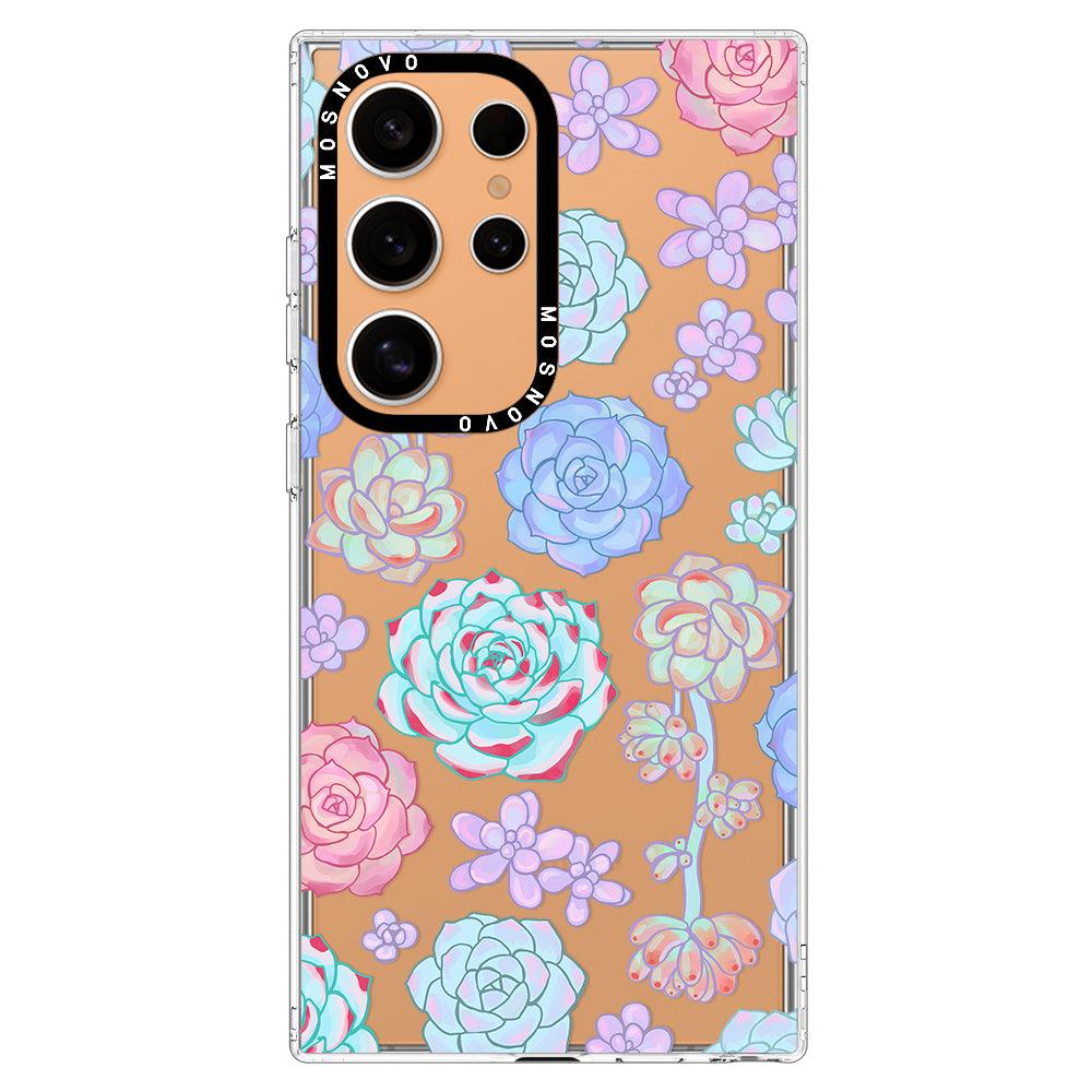 Succulents Phone Case - Samsung Galaxy S24 Ultra Case