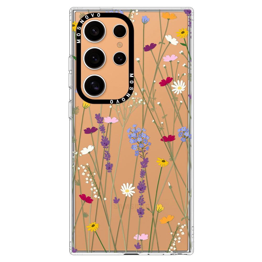 Floral Garden Phone Case - Samsung Galaxy S24 Ultra Case - MOSNOVO