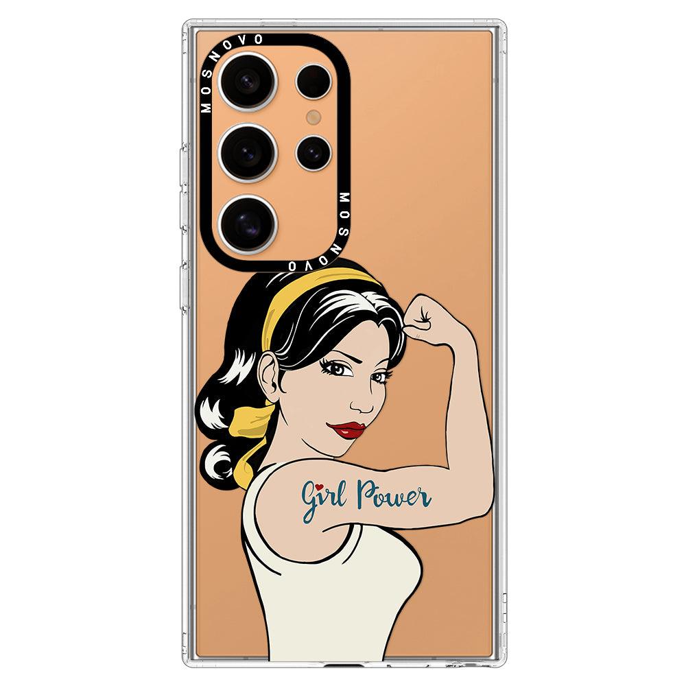 Girl Power Phone Case - Samsung Galaxy S24 Ultra Case - MOSNOVO