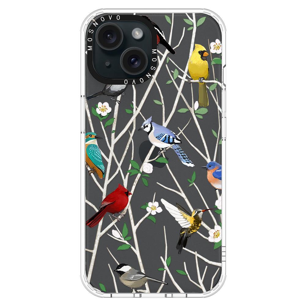 Wild Bird Phone Case - iPhone 15 Case - MOSNOVO