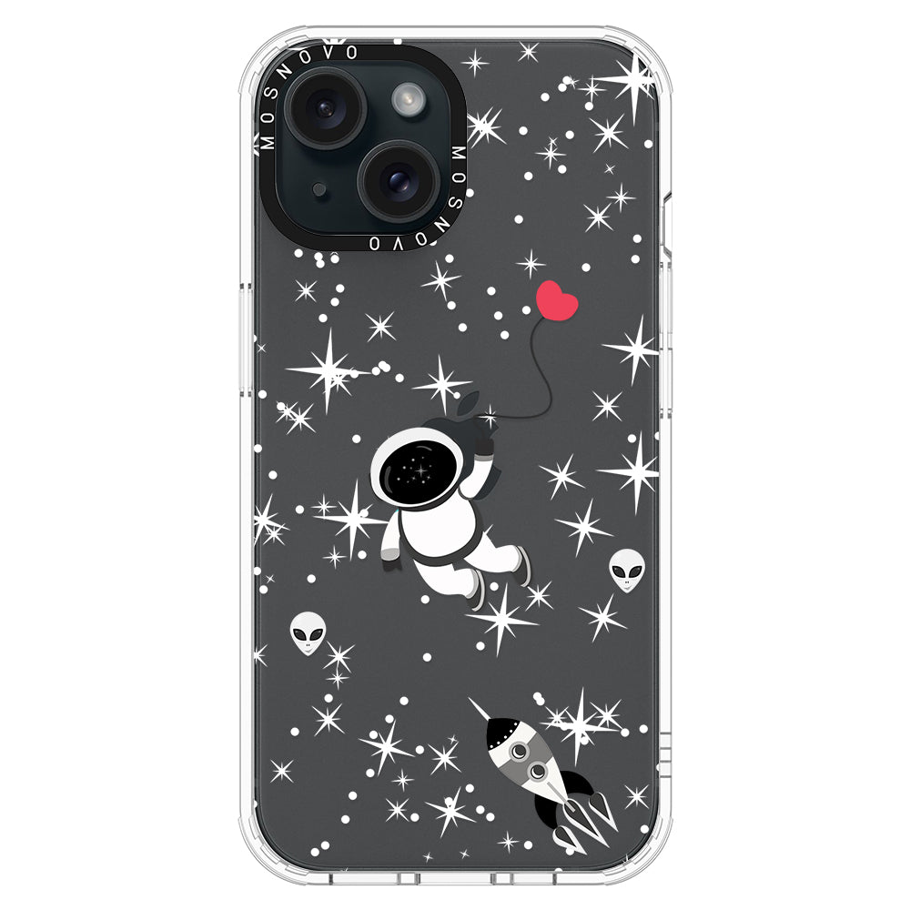 In Space Phone Case - iPhone 15 Case Clear