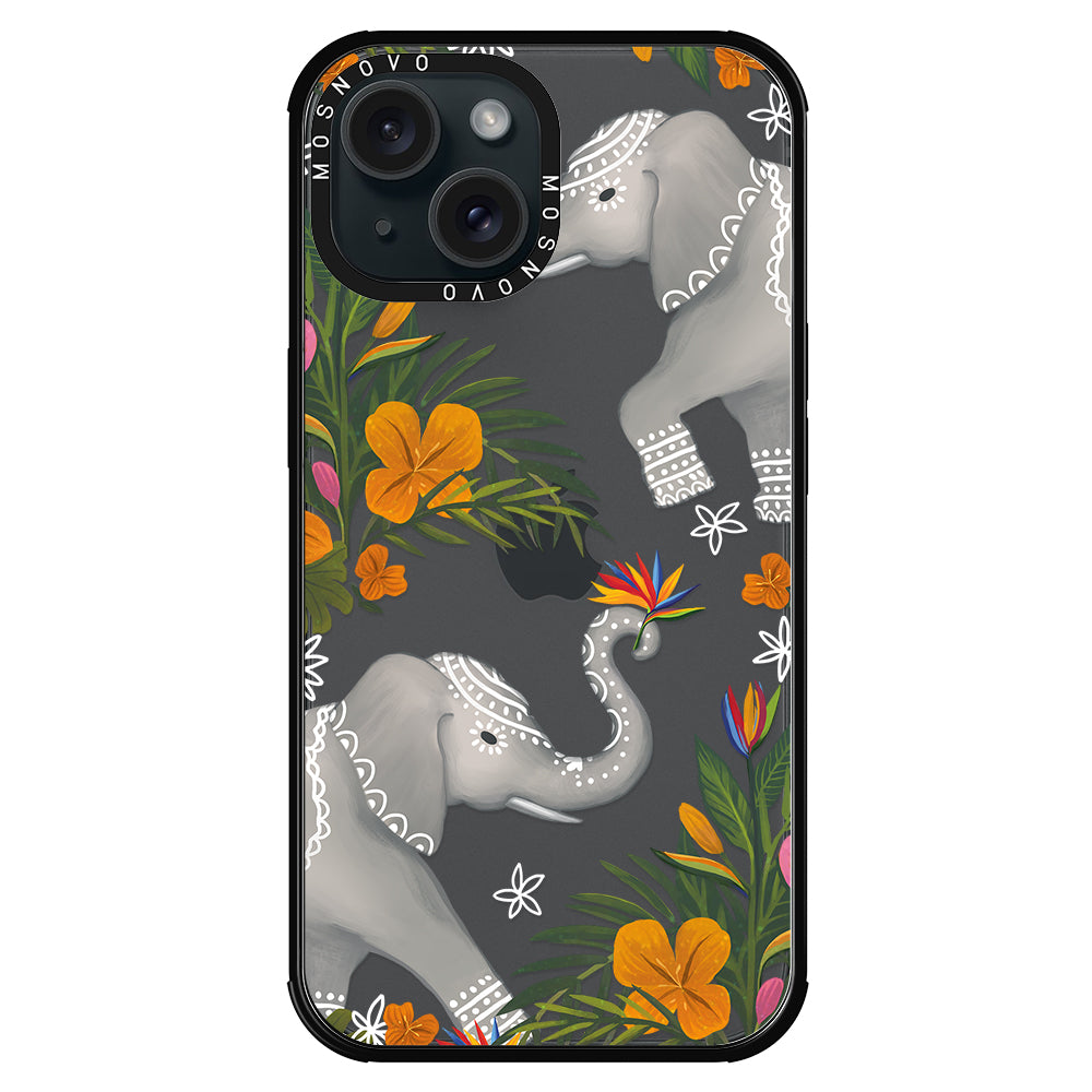 Elephant Phone Case - iPhone 15 Case - MOSNOVO