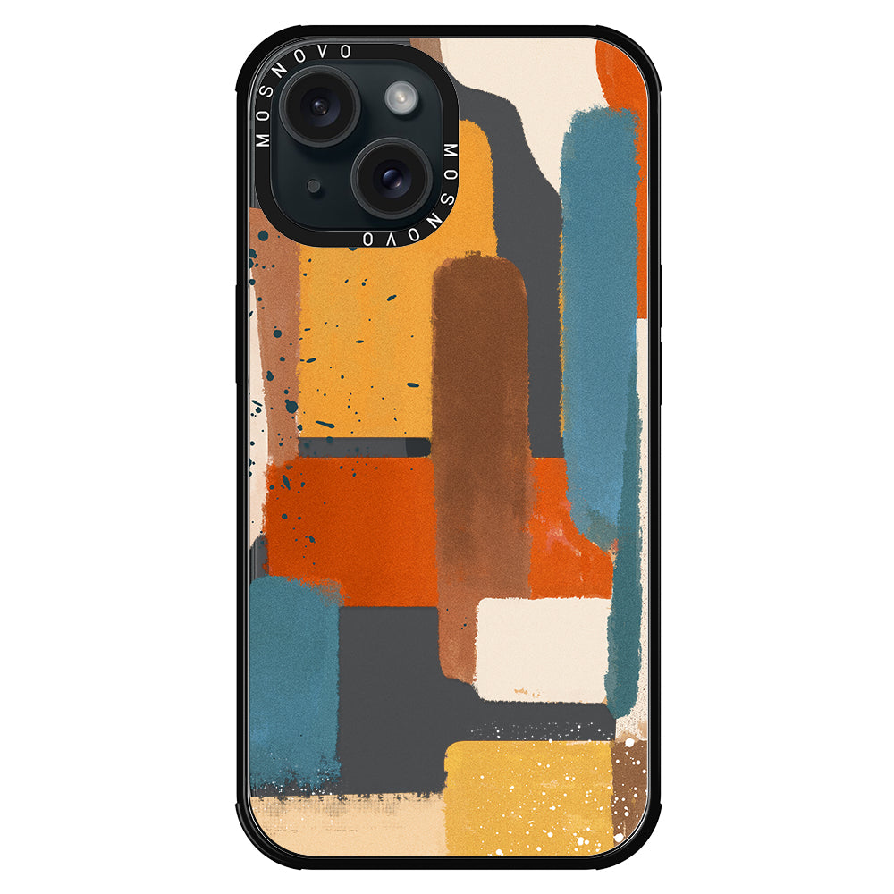 Modern Abstract Artwork Phone Case - iPhone 15 Case - MOSNOVO