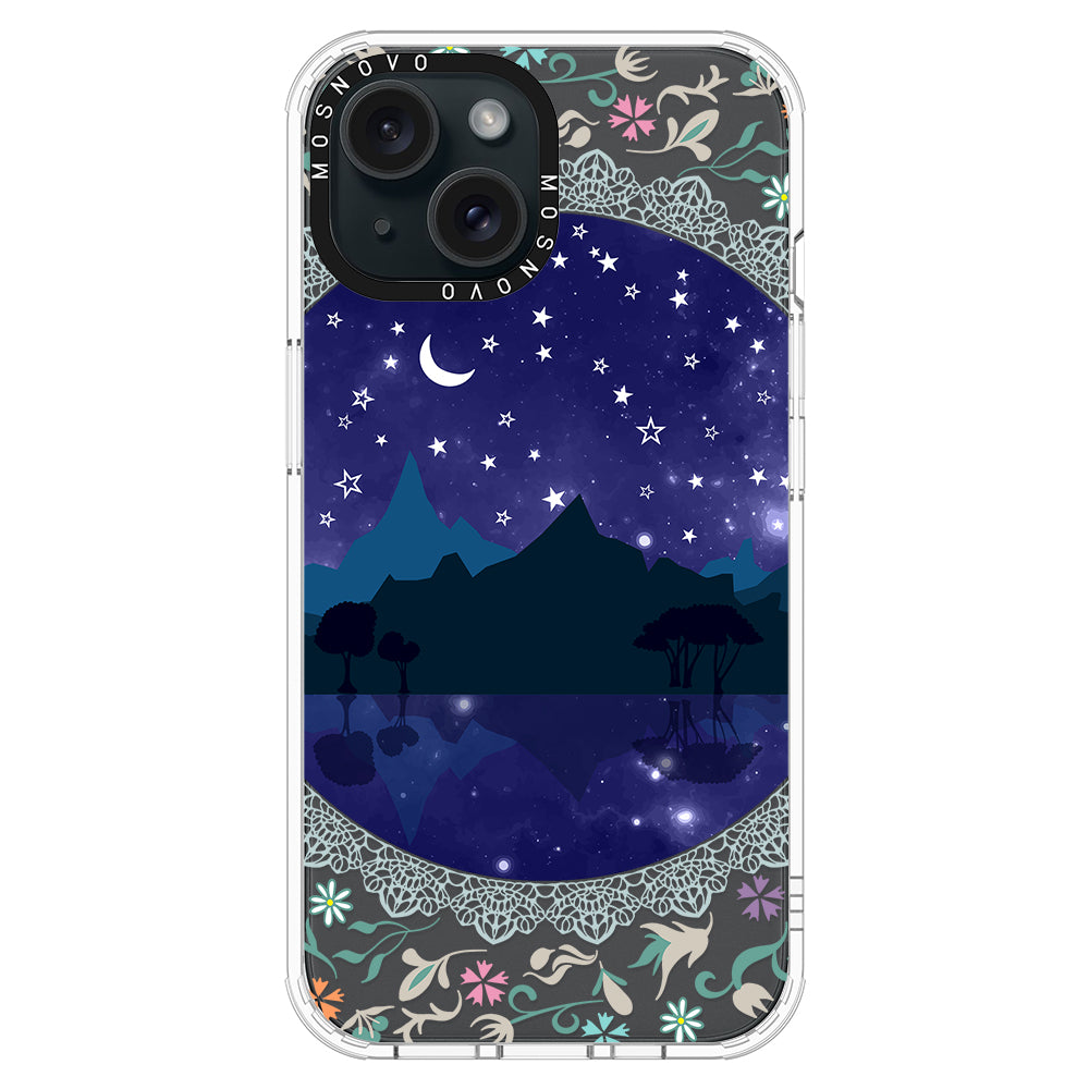 Night Scene Phone Case - iPhone 15 Case Clear