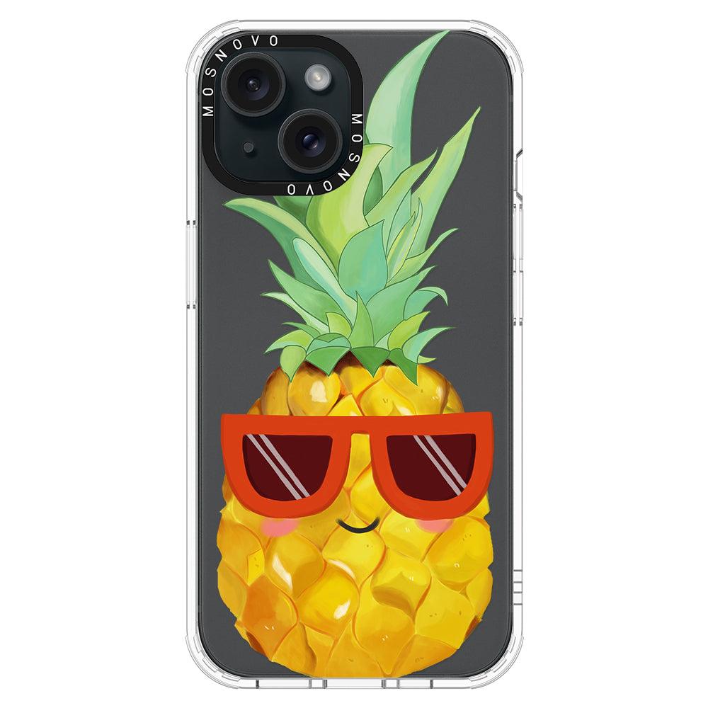 Cool Pineapple Phone Case - iPhone 15 Plus Case - MOSNOVO