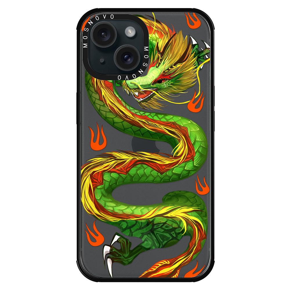 Dragon Phone Case - iPhone 15 Plus Case - MOSNOVO