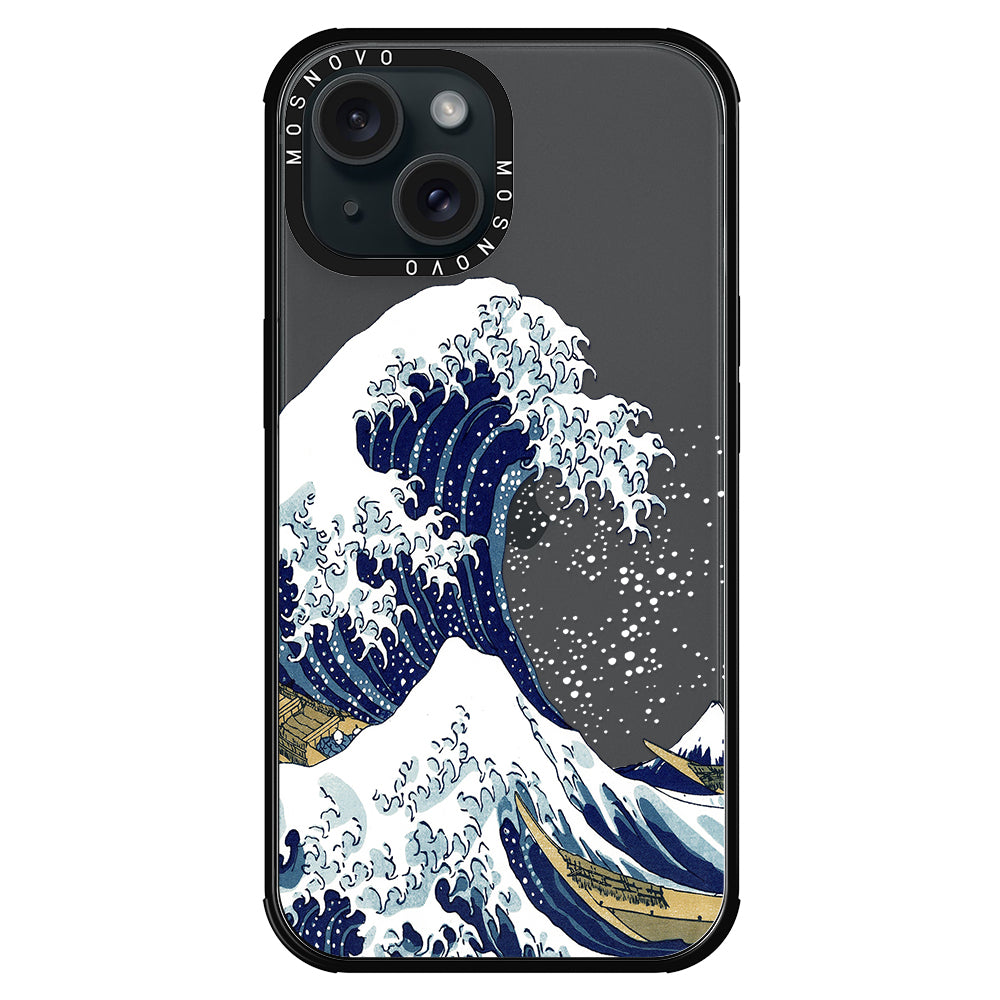 Great Wave Phone Case - iPhone 15 Case - MOSNOVO