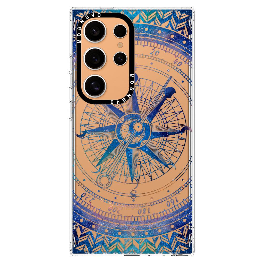 Galaxy Compass Phone Case - Samsung Galaxy S24 Ultra Case - MOSNOVO