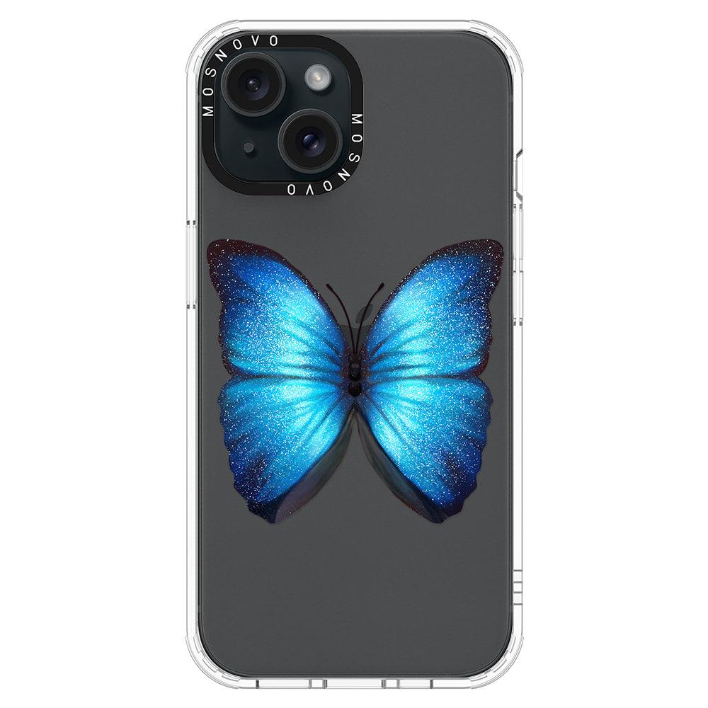 Shimmering Butterfly Phone Case - iPhone 15 Case - MOSNOVO