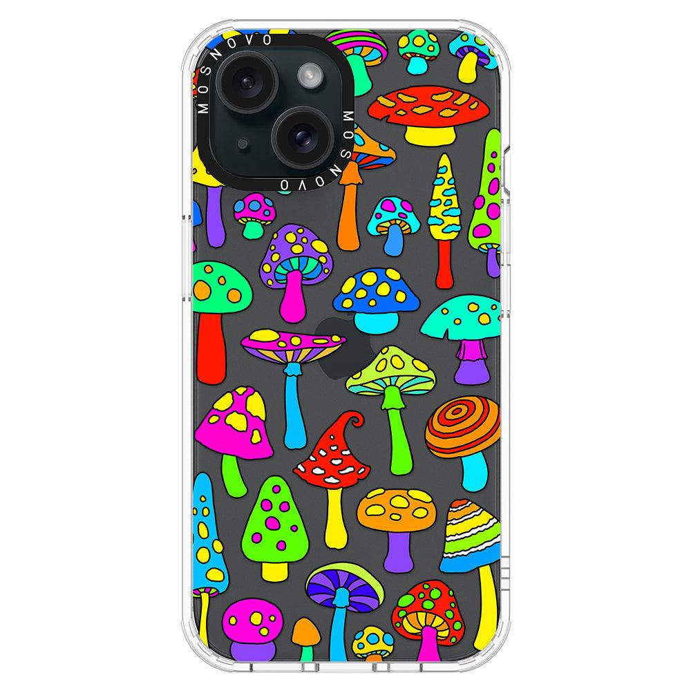 Wild Mushroom Phone Case - iPhone 15 Plus Case - MOSNOVO