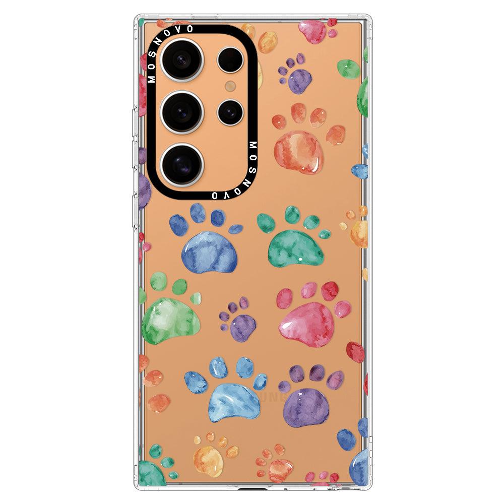 Paws Phone Case - Samsung Galaxy S24 Ultra Case - MOSNOVO