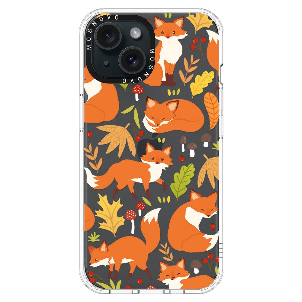 Autumn Fox Phone Case - iPhone 15 Plus Case - MOSNOVO