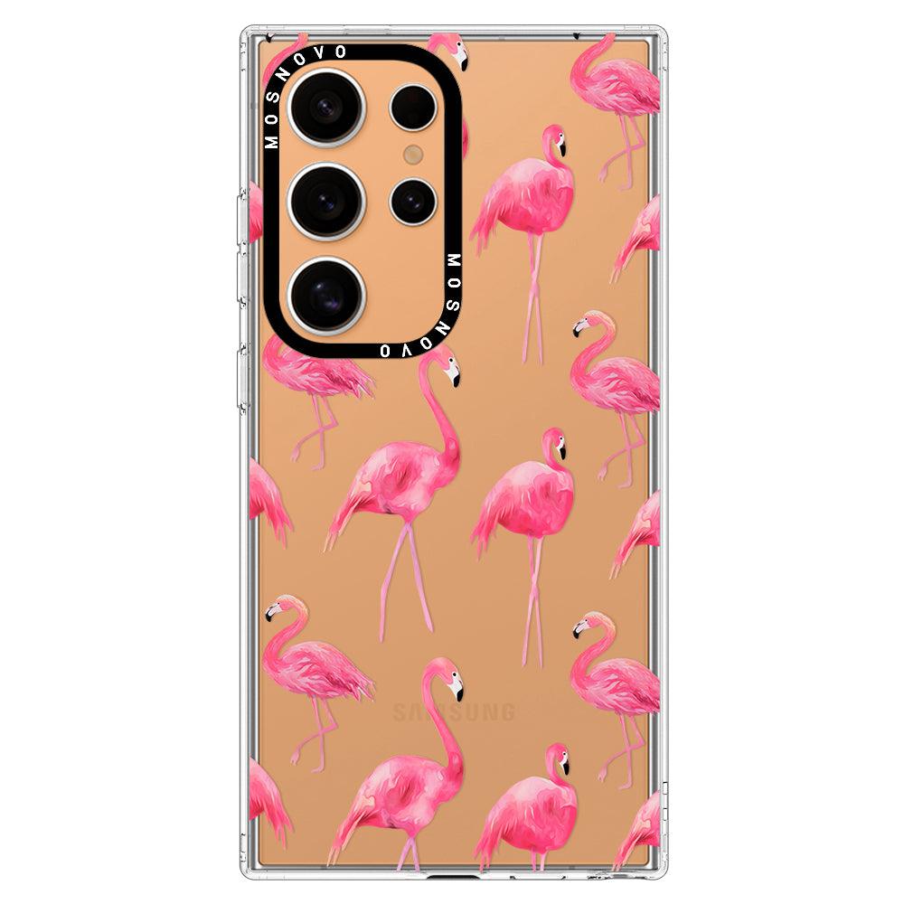 Flamingo Phone Case - Samsung Galaxy S24 Ultra Case - MOSNOVO