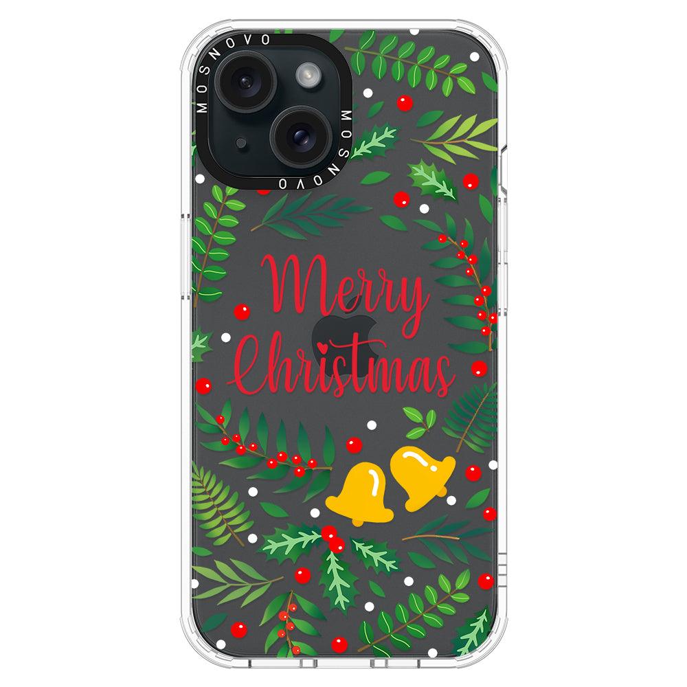 Merry Christmas Phone Case - iPhone 15 Case - MOSNOVO