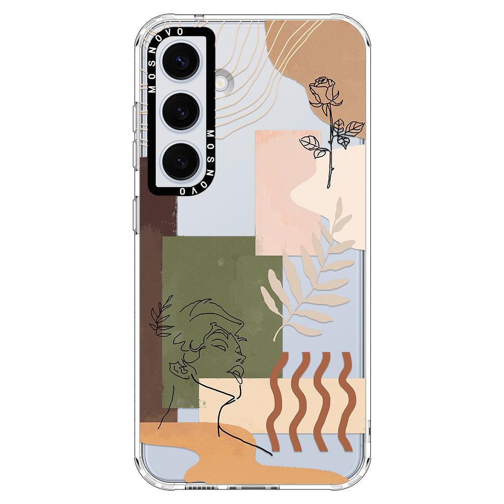 Modern Art Phone Case - Samsung Galaxy S24 Case - MOSNOVO