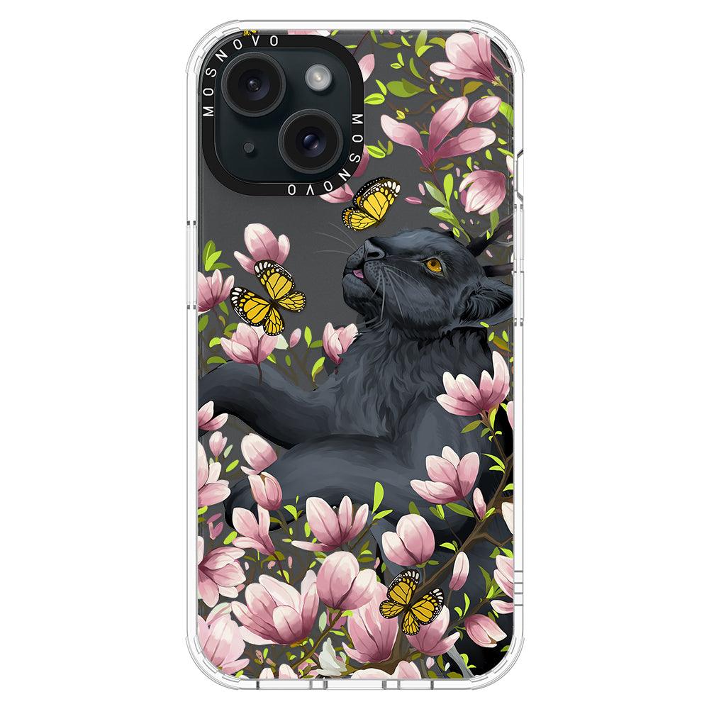 Black Panther Phone Case - iPhone 15 Plus Case - MOSNOVO