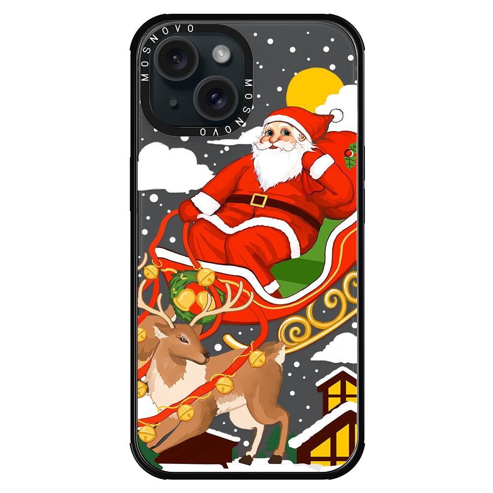 Santa Claus Phone Case - iPhone 15 Plus Case - MOSNOVO