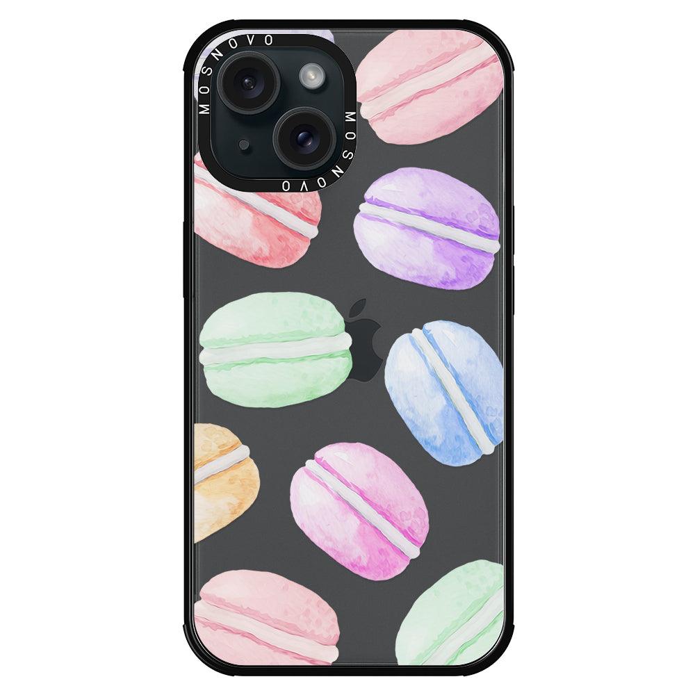 Pastel Macaron Phone Case - iPhone 15 Plus Case - MOSNOVO