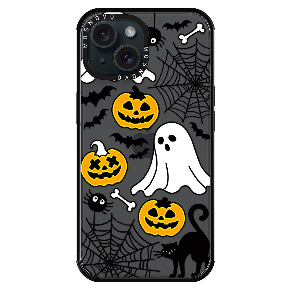 Halloween Pumpkin Phone Case - iPhone 15 Plus Case - MOSNOVO