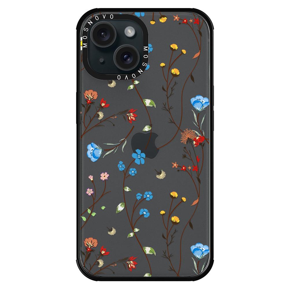 Wildflowers Phone Case - iPhone 15 Case - MOSNOVO