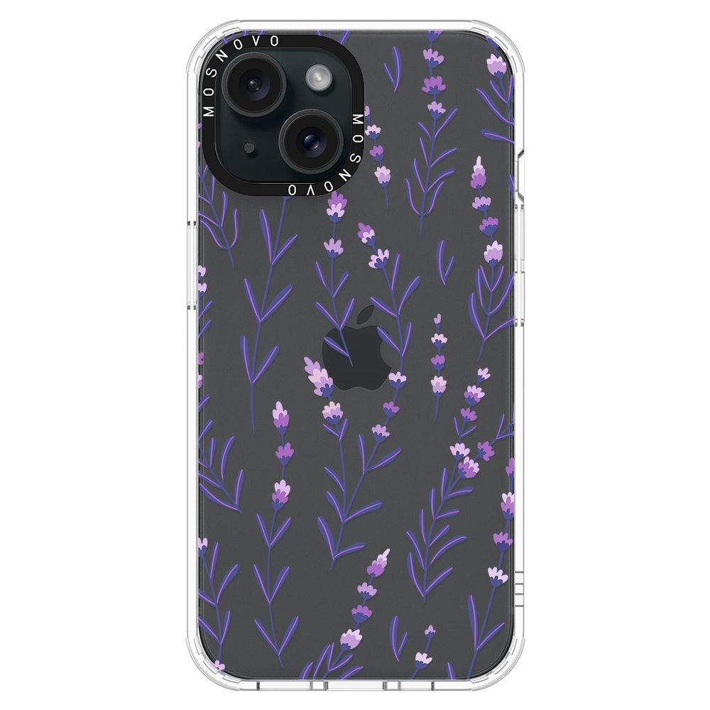 Lavenders Phone Case - iPhone 15 Plus Case - MOSNOVO