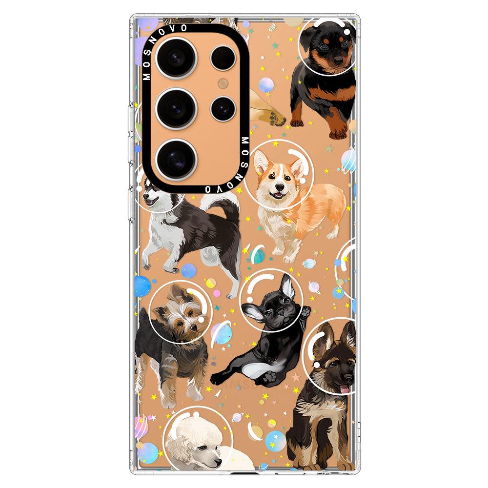 Space Dog Phone Case - Samsung Galaxy S24 Ultra Case - MOSNOVO