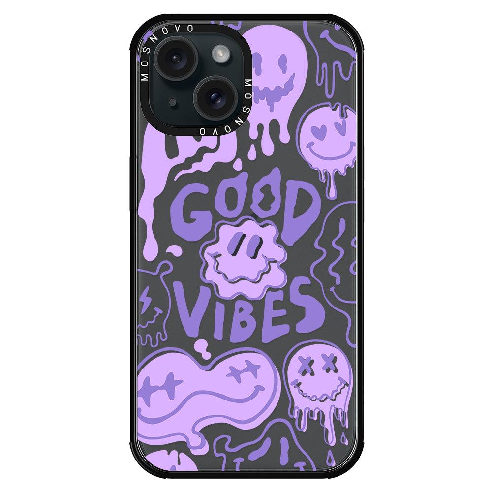 Good Vibes Phone Case - iPhone 15 Plus Case - MOSNOVO